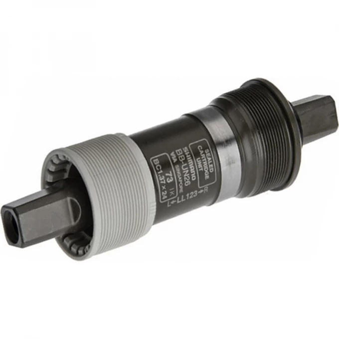 Каретка SHIMANO UN26, 73/122.5(LL123), без болтов, без упаковки ABBUN26C23X Каретка SHIMANO UN26, 73/122.5(LL123), без болтов, без упаковки ABBUN26C23X