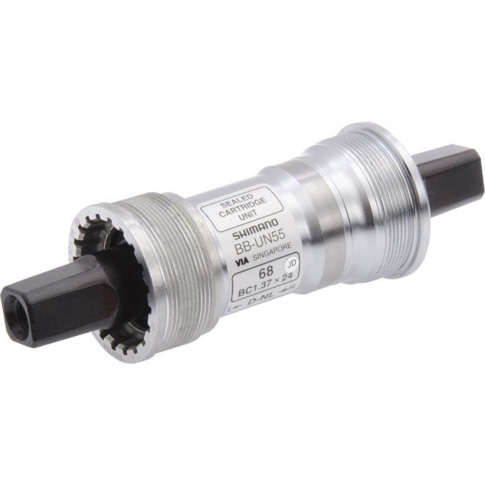 Каретка SHIMANO UN55, 68/110мм, без болтов EBBUN55B10 Каретка SHIMANO UN55, 68/110мм, без болтов EBBUN55B10