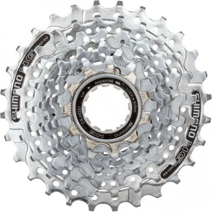 Кассета SHIMANO HG51, 8СК, 11-30, (10шт). ECSHG518130S Кассета SHIMANO HG51, 8СК, 11-30, (10шт). ECSHG518130S