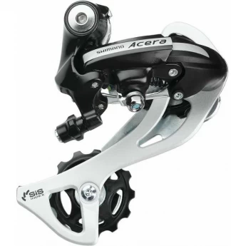 Переключатель задний SHIMANO ACERA, M360, SGS, 7/8 скоростей, черный