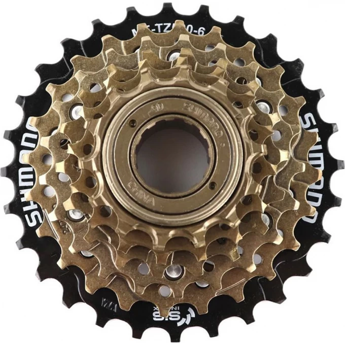Трещотка SHIMANO TZ500, 6 скоростей, 14-28, индивидуальная упаковка EMFTZ5006428