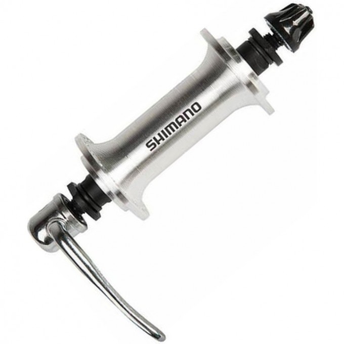 Втулка передняя SHIMANO TOURNEY TX500, V-BR, 32 отверстия, QR, серебристый EHBTX500BAS