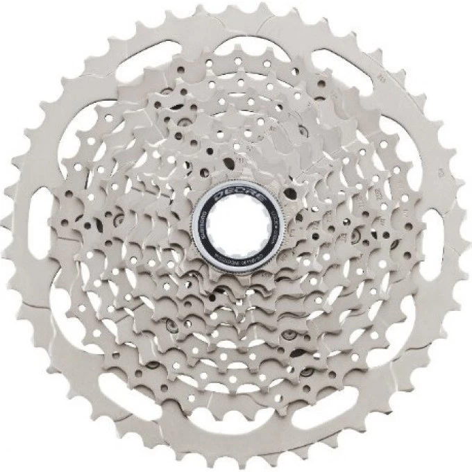 Кассета SHIMANO DEORE, M4100, 10 скоростей, 11-42T ECSM410010142