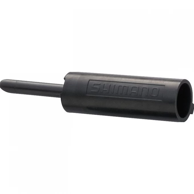 Концевик оплетки SHIMANO, пластик, внутренний диаметр 4 мм, внешний диаметр 6 мм, с язычком Y63Z98960 Концевик оплетки SHIMANO, пластик, внутренний диаметр 4 мм, внешний диаметр 6 мм, с язычком Y63Z98960