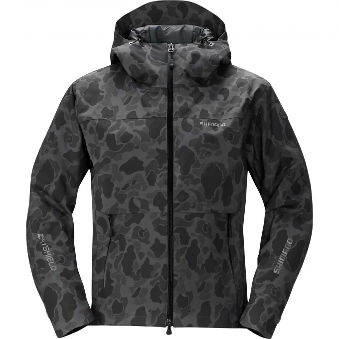 Куртка утеплённая SHIMANO RB-01JS GORE-TEX чёрный камуфляж XL 59YRB01JS69 Куртка утеплённая SHIMANO RB-01JS GORE-TEX чёрный камуфляж XL 59YRB01JS69