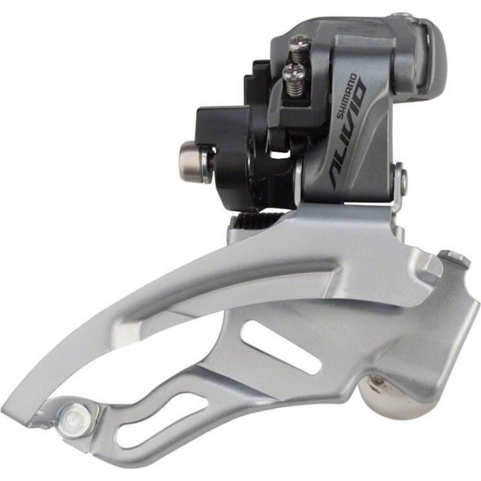 Переключатель передний SHIMANO ALIVIO, M4000, универсальная тяга, верхний хомут, для 9 скоростей угол :66-69, для 40T EFDM4000DSX6