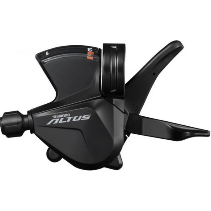 Шифтер SHIMANO ALTUS, M2000, левый, 3 скорости, трос 1800 мм ESLM2000LB