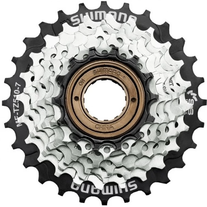 Трещотка велосипедная SHIMANO TOURNEY TZ510, 7 скоростей, 14-28 AMFTZ5107428 Трещотка велосипедная SHIMANO TOURNEY TZ510, 7 скоростей, 14-28 AMFTZ5107428