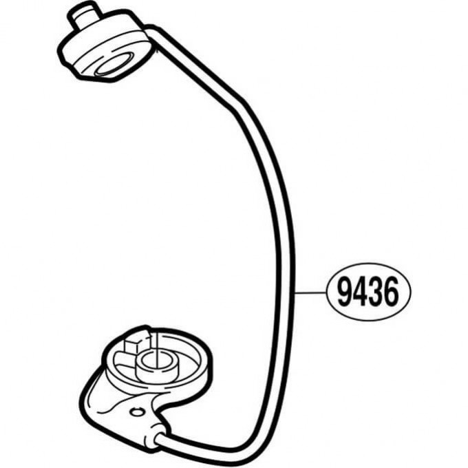 Запчасть для катушки SHIMANO BAIL ASSEMBLY дуга лесоукладывателя RD9436 Запчасть для катушки SHIMANO BAIL ASSEMBLY дуга лесоукладывателя RD9436
