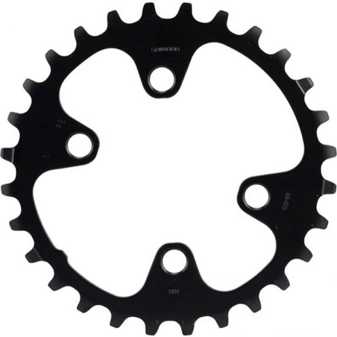 Звезда передняя SHIMANO DEORE, для M6000-2, 28T-BG, черный Y1WD28000